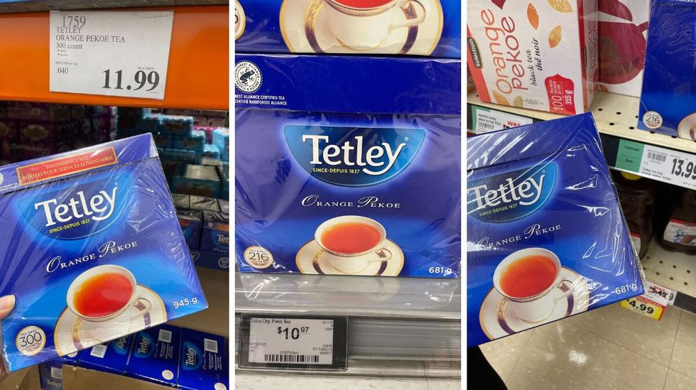 Tetley tea.
