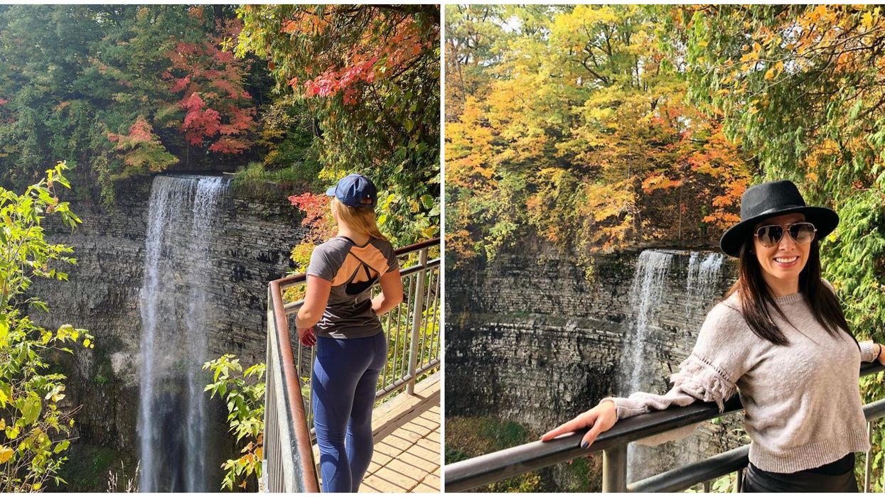 Tew Falls In Ontario Looks Even More Beautiful In the Fall