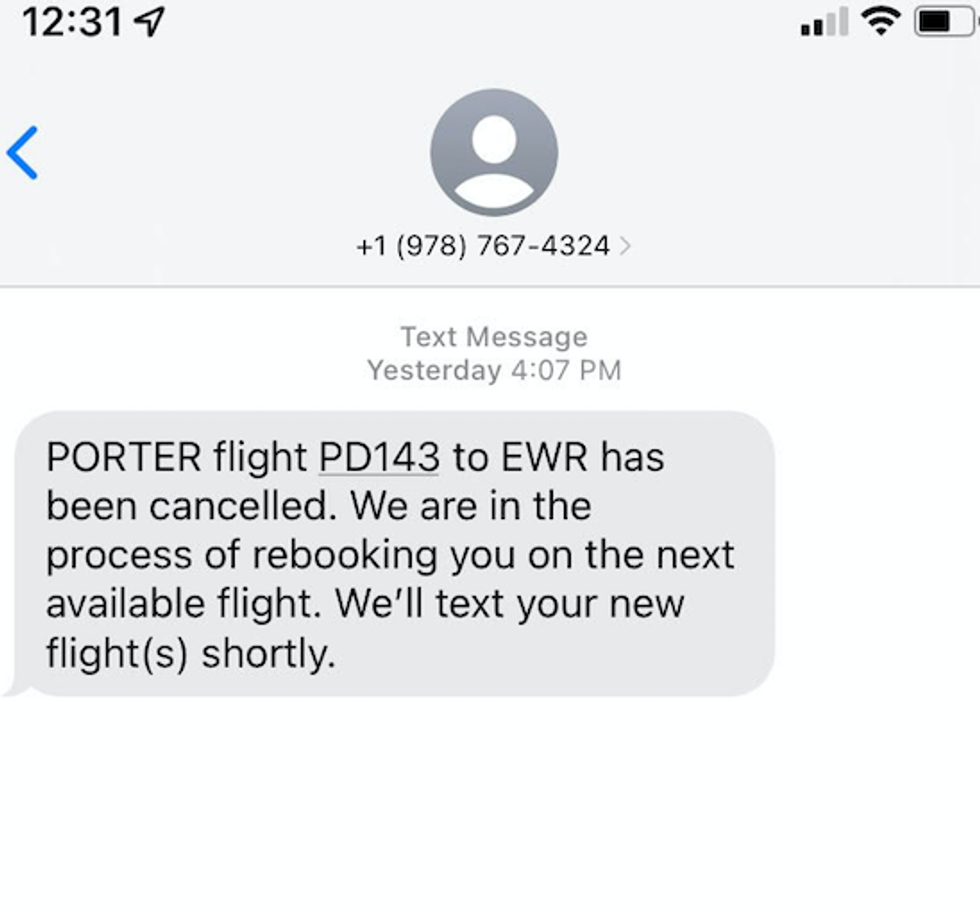 Text message to Nakul Kapoor.