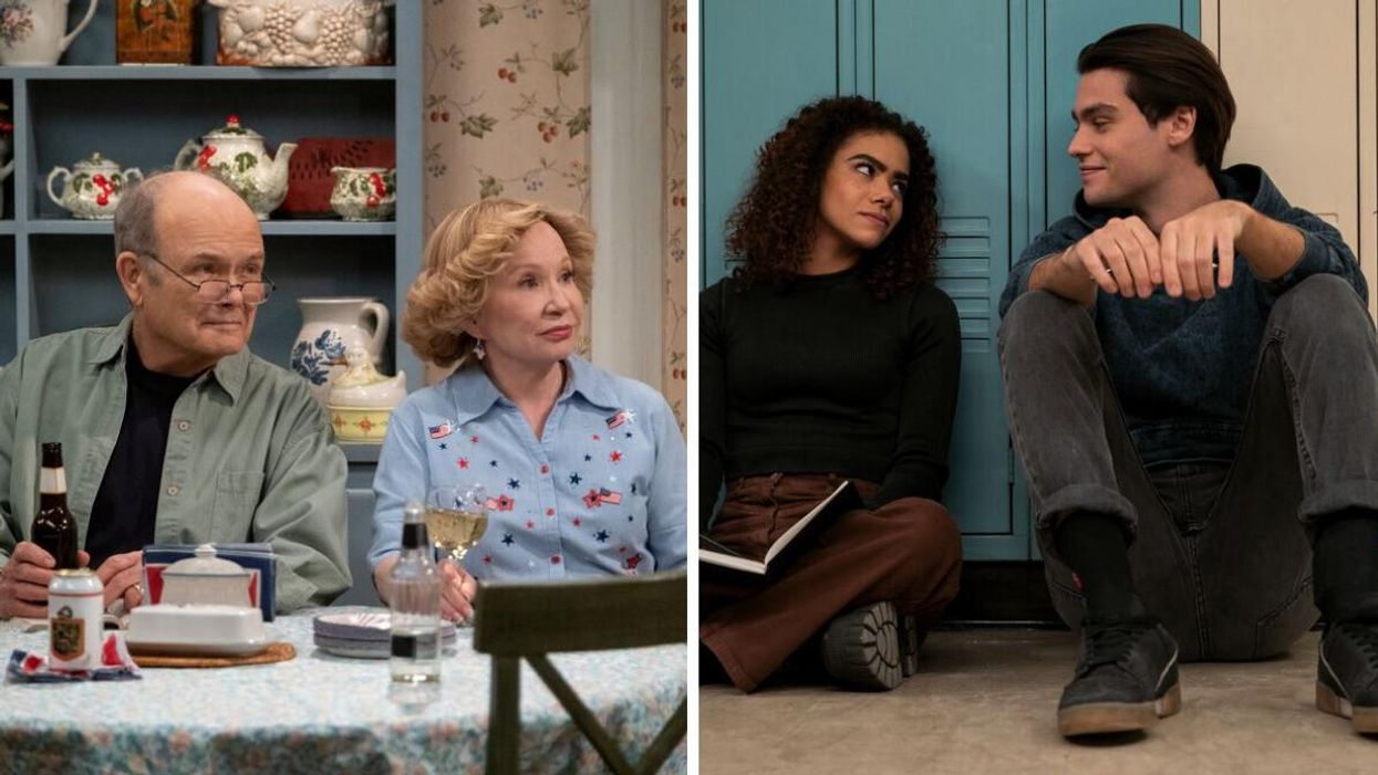 That '90 show sur Netflix. Droite : Ginny & Georgia saison 2 sur Netflix.
