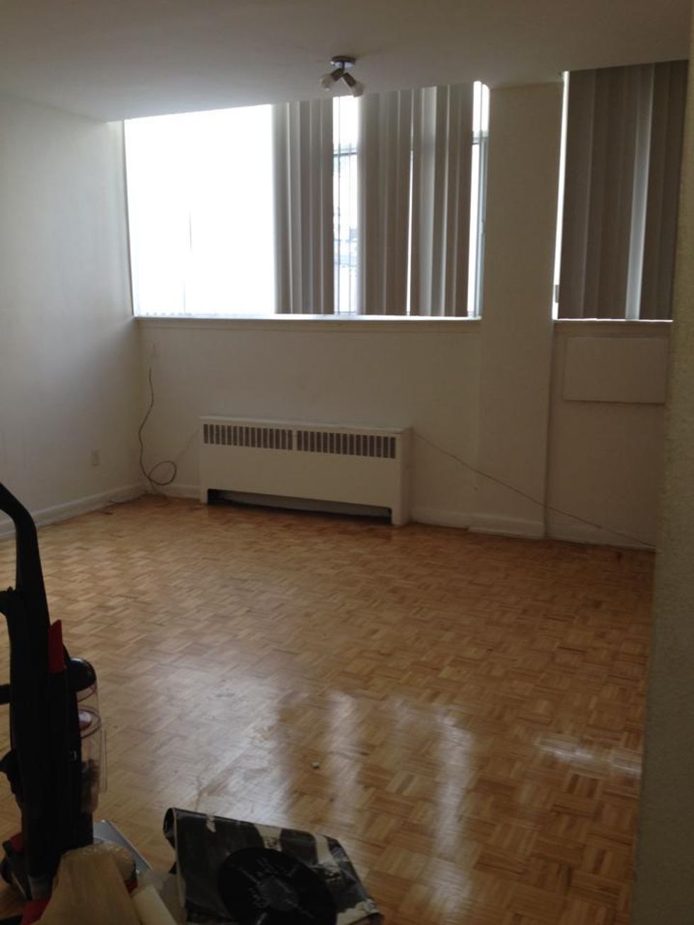 The actual apartment