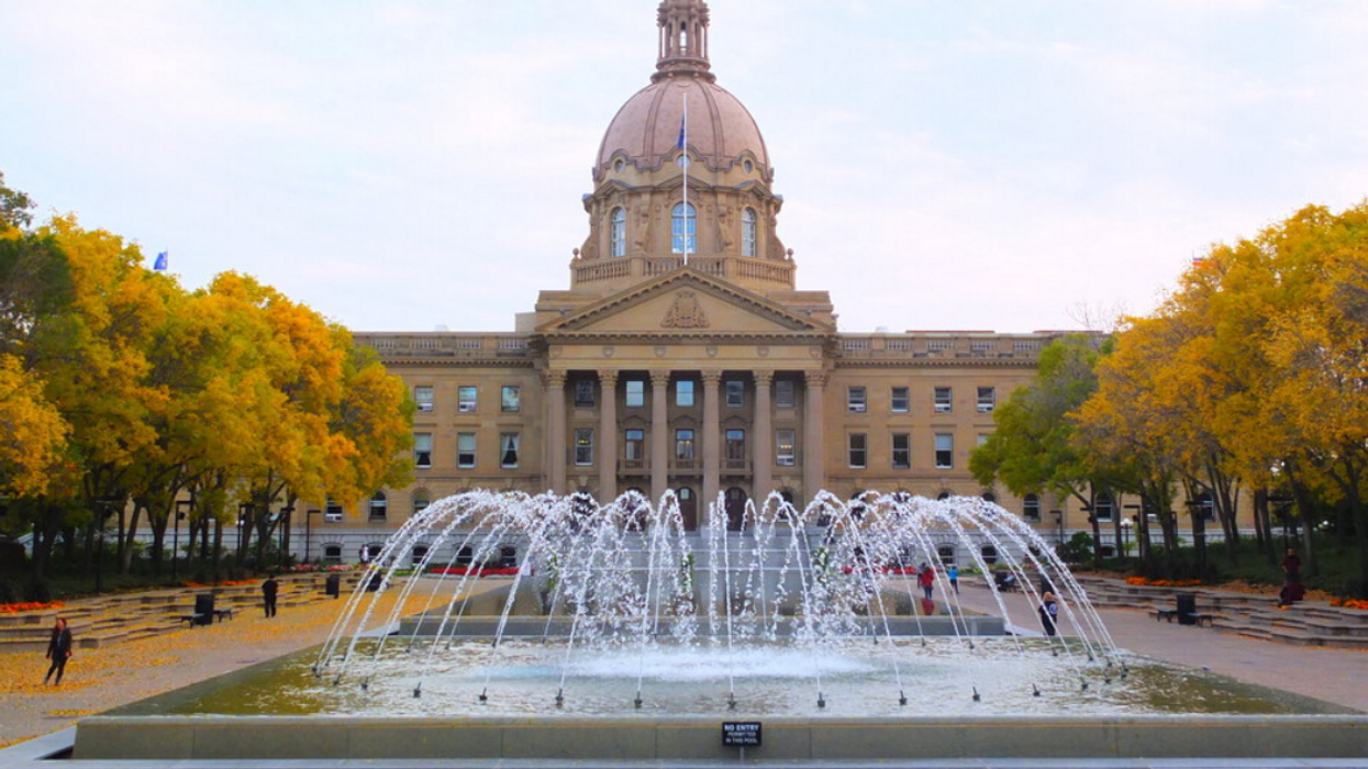 The Alberta Legislature.