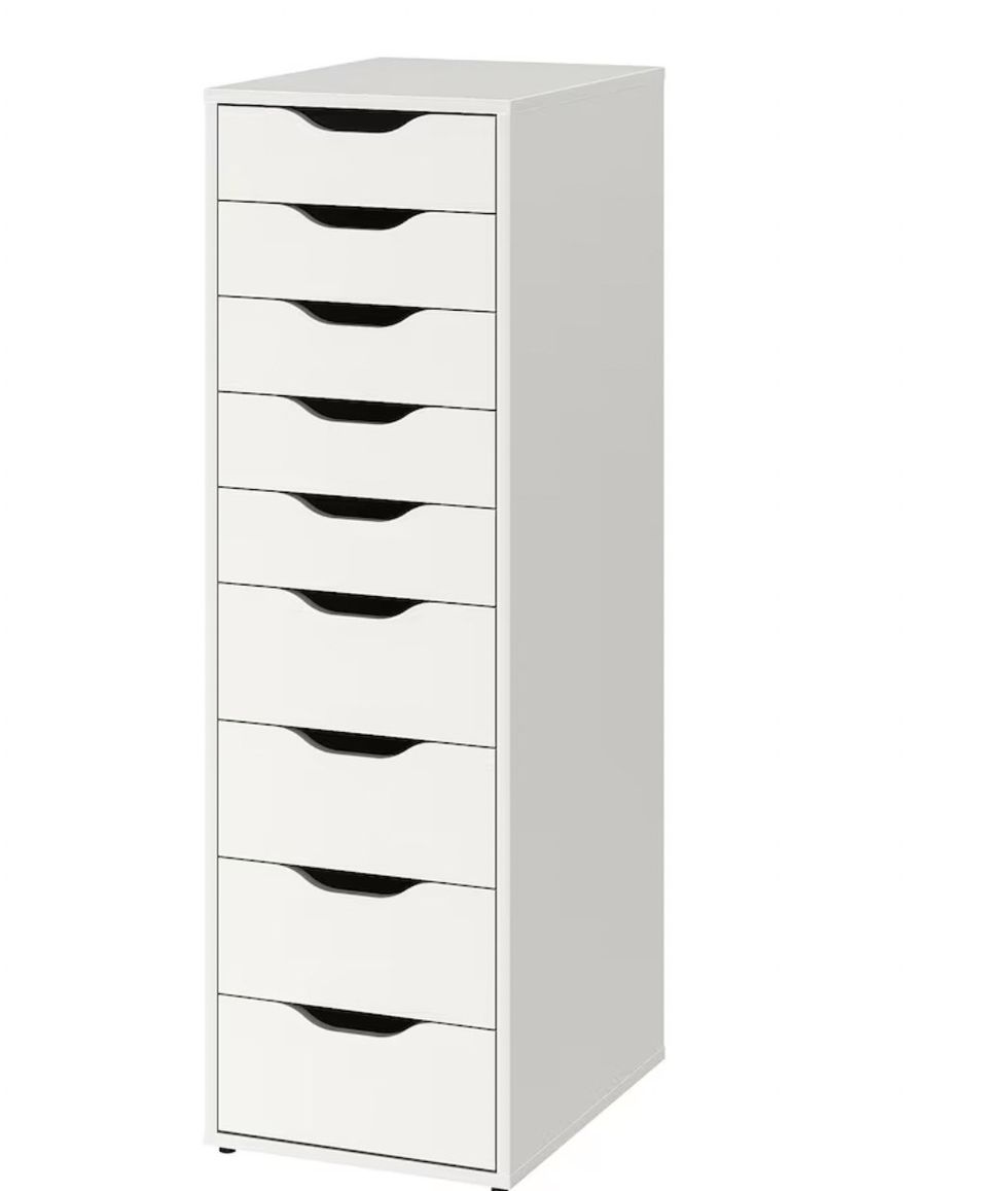 The ALEX drawer against a white back drop,