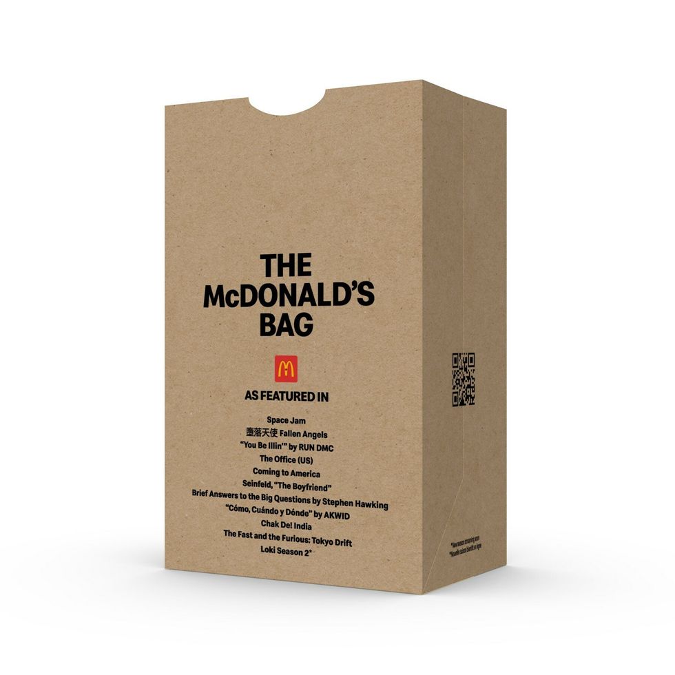 The As Featured In Meal bag.