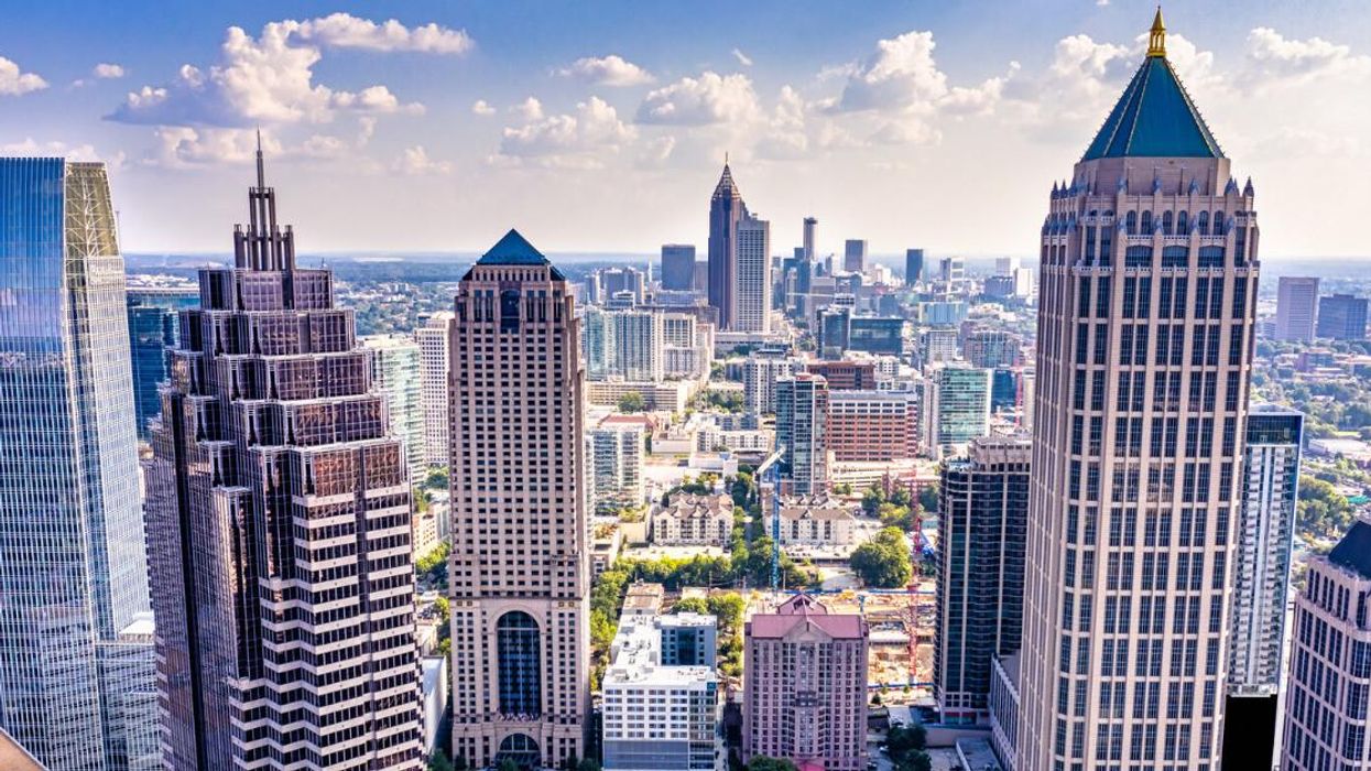 The Atlanta skyline.