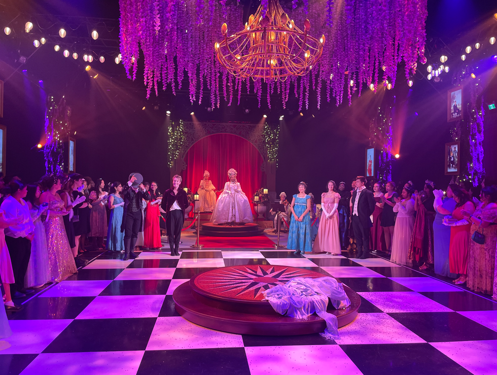 The ballroom at the Bridgeton Experience.