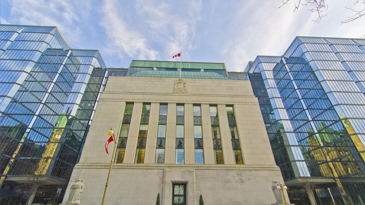 The Bank of Canada in Ottawa.