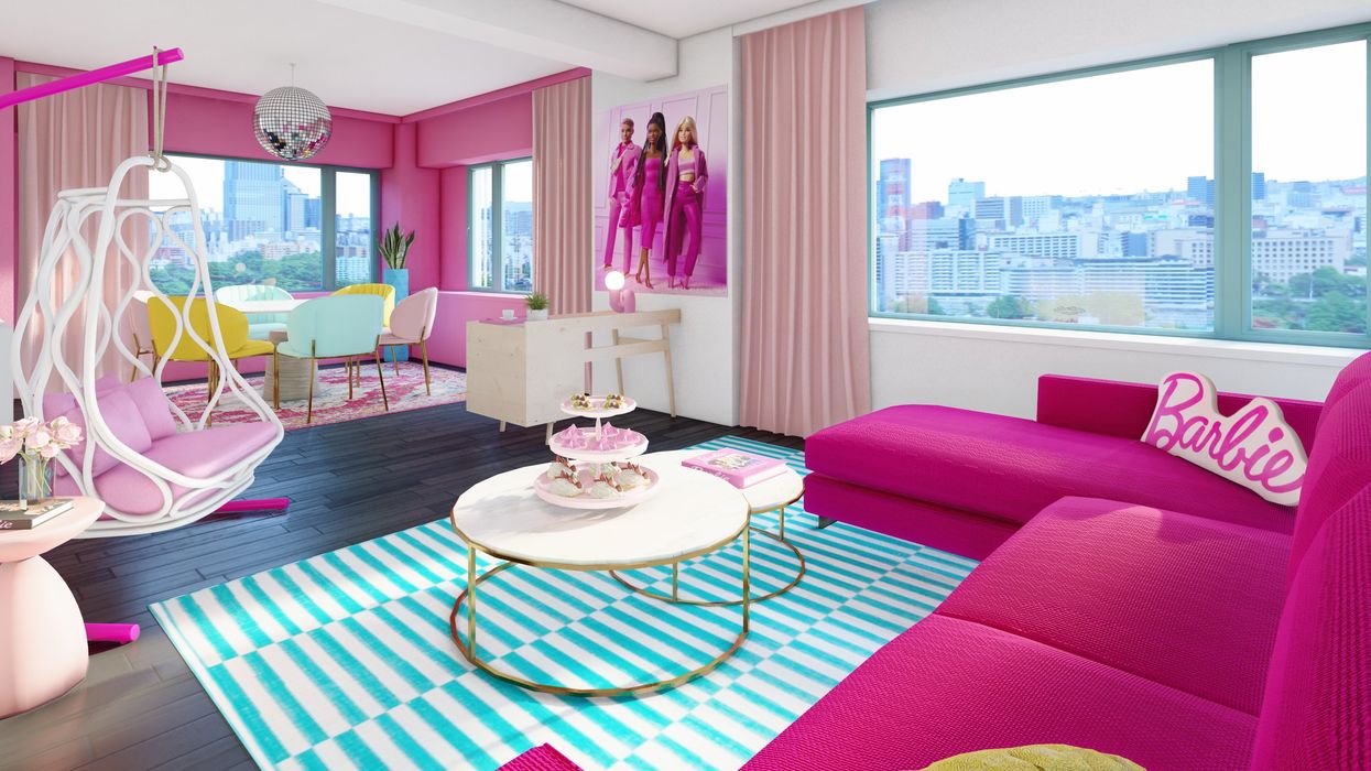 The Barbie Dream Suite at the Fairmont Queen Elizabeth.