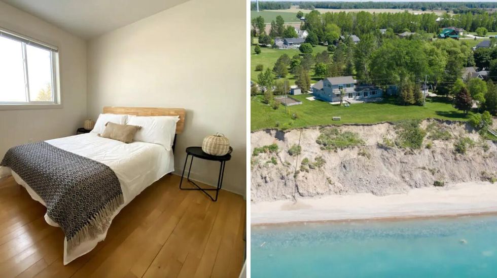 Beachfront Airbnb Narcity