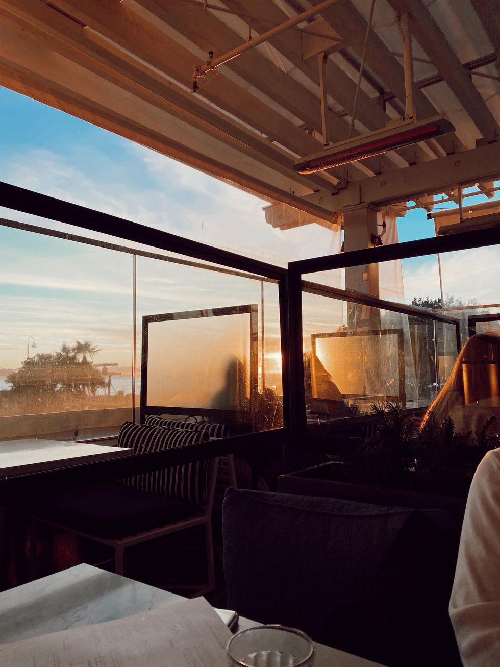 The Beach House restaurant.