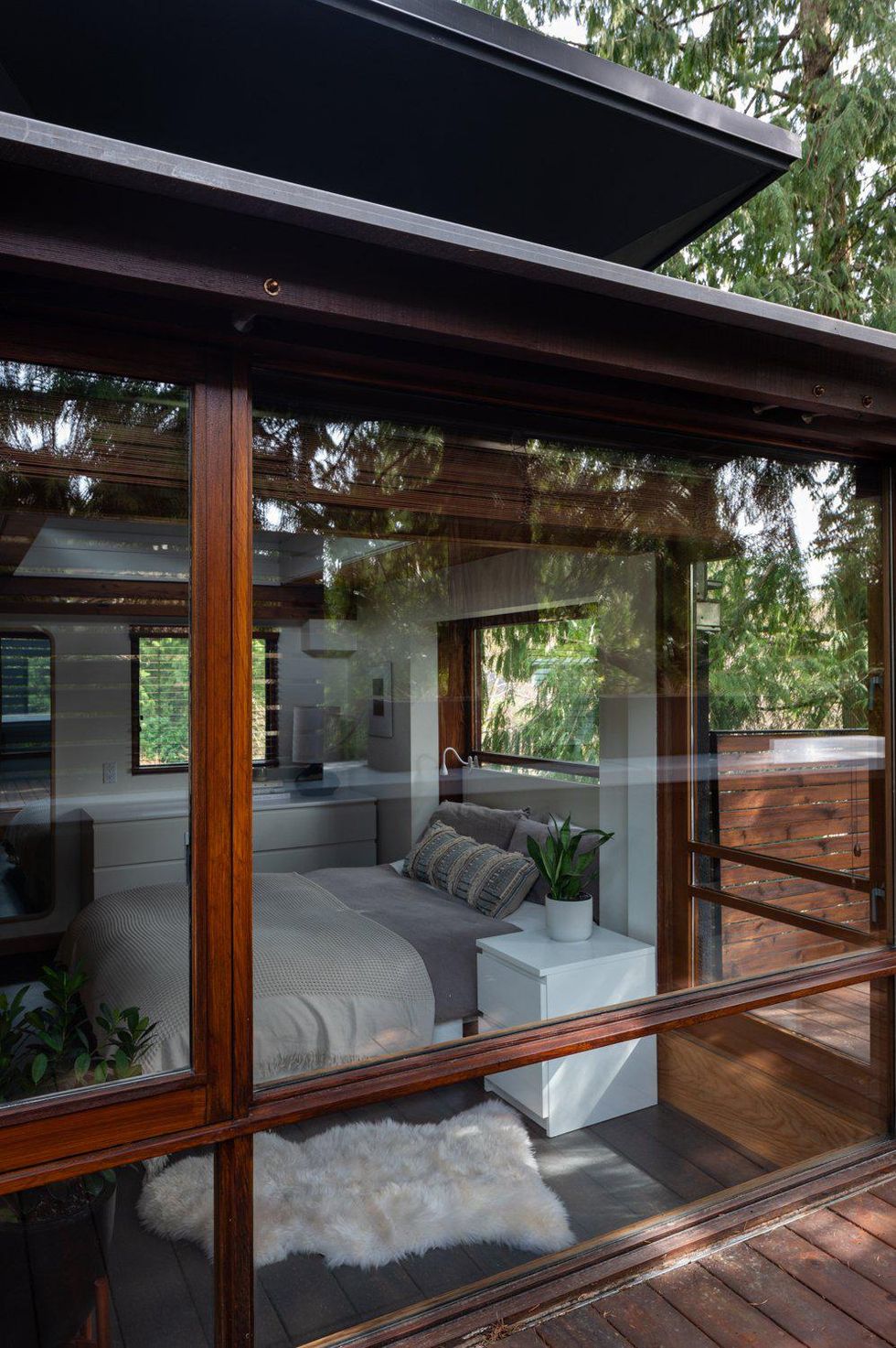 The bedroom of the home.