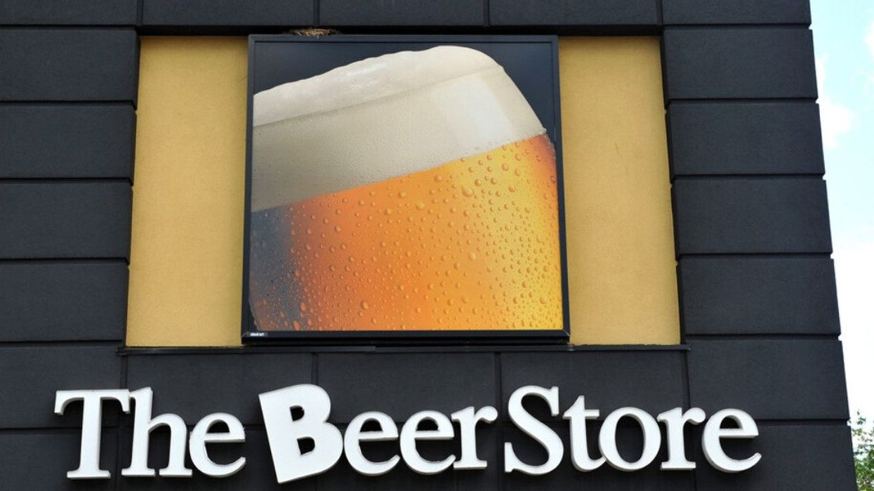 The Beer Store logo in Canada.