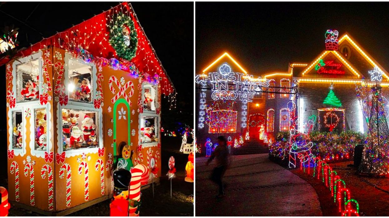 The Best Christmas Lights In Georgia Will Kickoff Your Holiday Cheer Narcity Christmas Lights Near Kennesaw Ga 2021