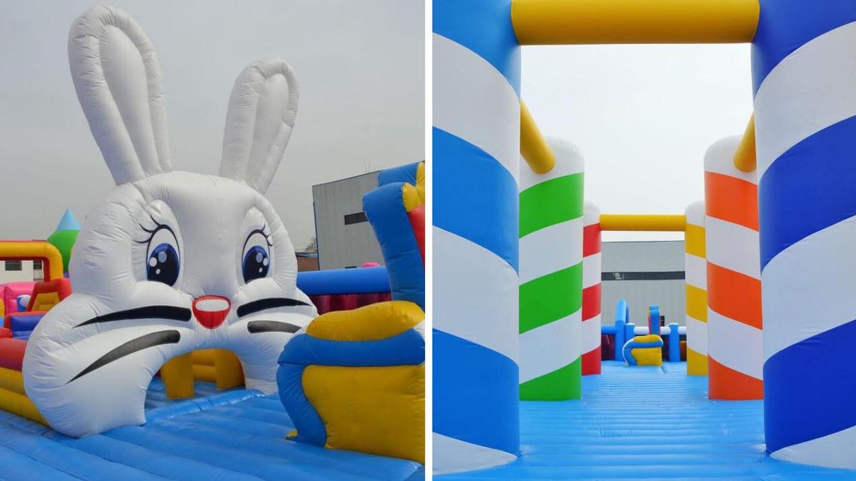 The Big Bounce Park in Winnipeg.