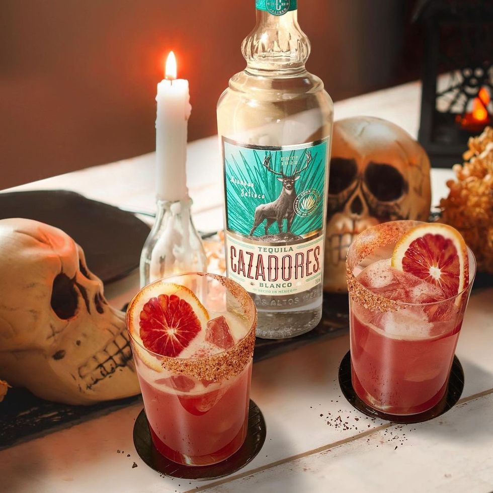 The Blood Orange Margarita cocktail.