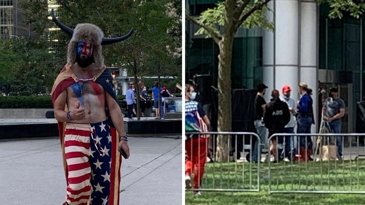 'The Boys' Took Over Toronto This Week With A Big Protest Scene (PHOTOS)