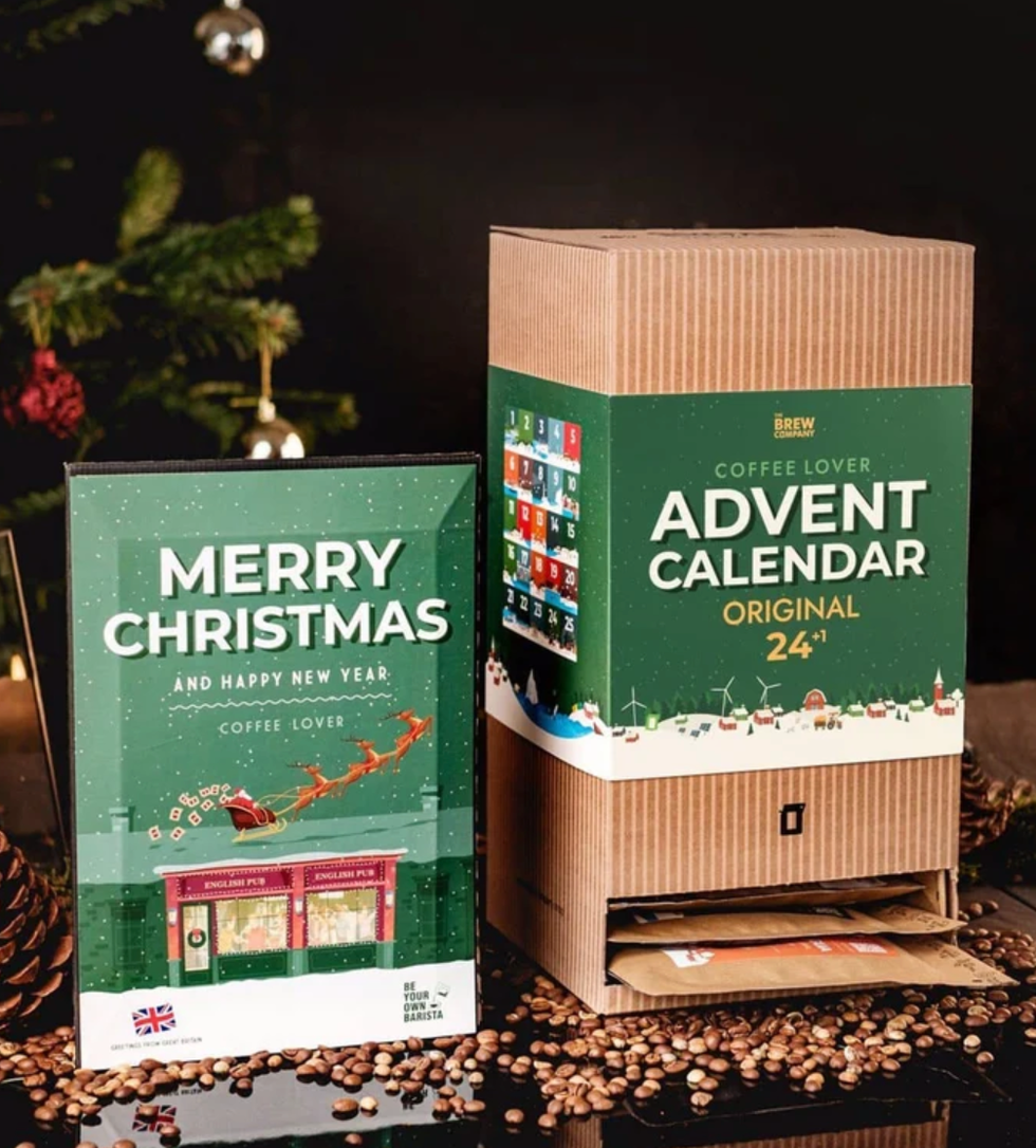 The Brew Company's Coffee Advent Calendar.