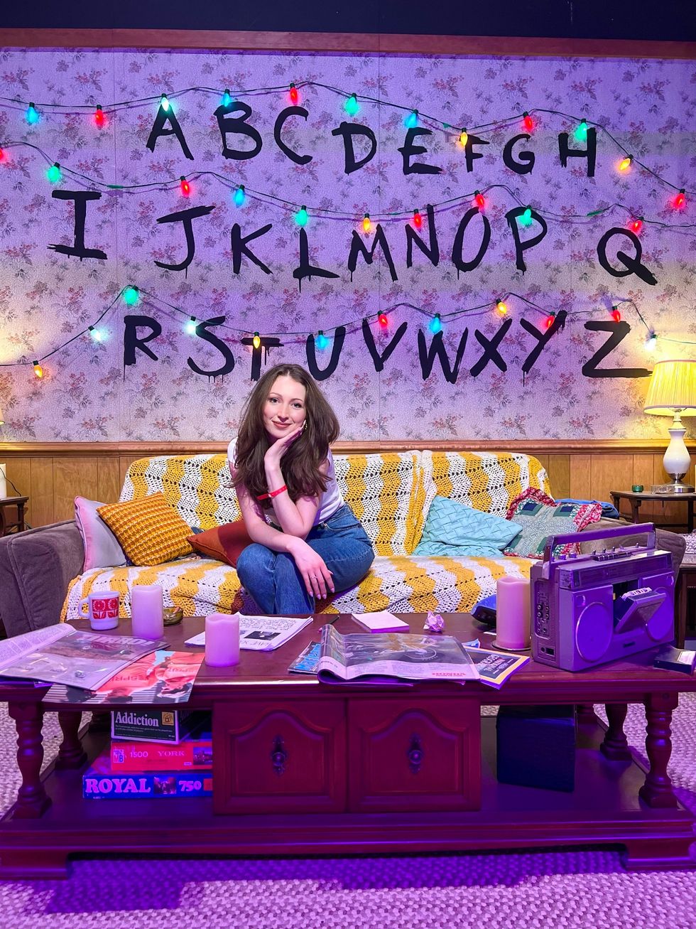 The Byer's living room.