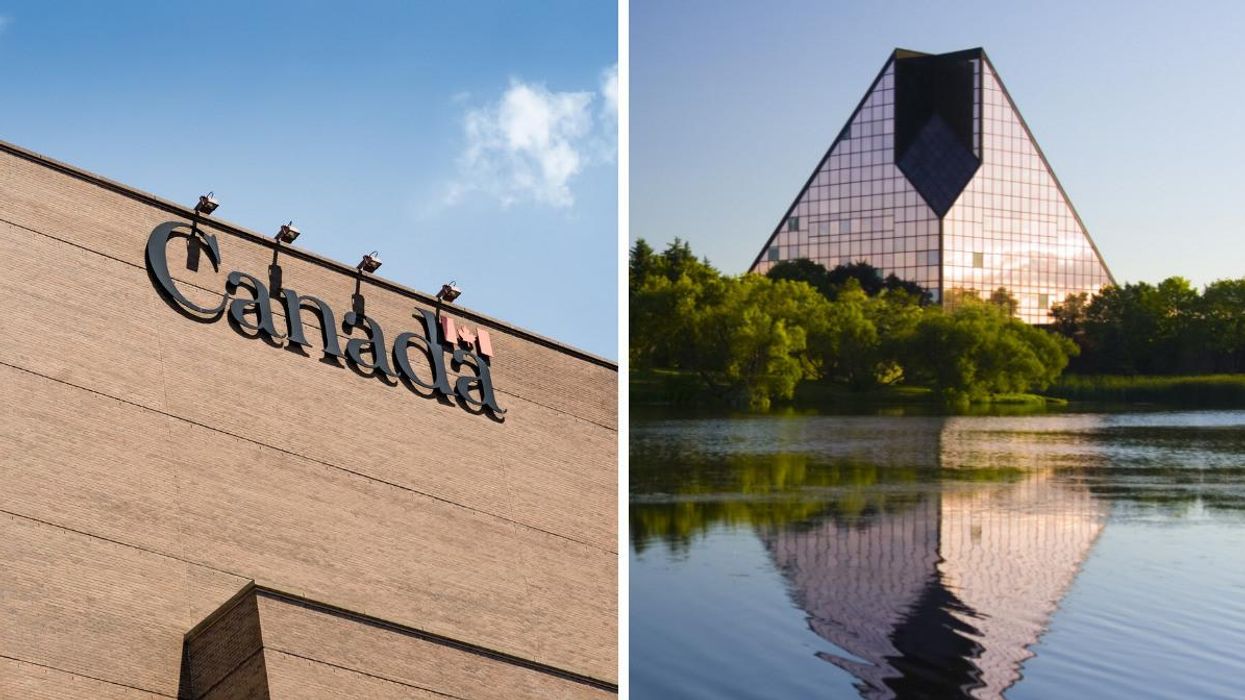The Canada Revenue Agency. Right: The Royal Canadian Mint.
