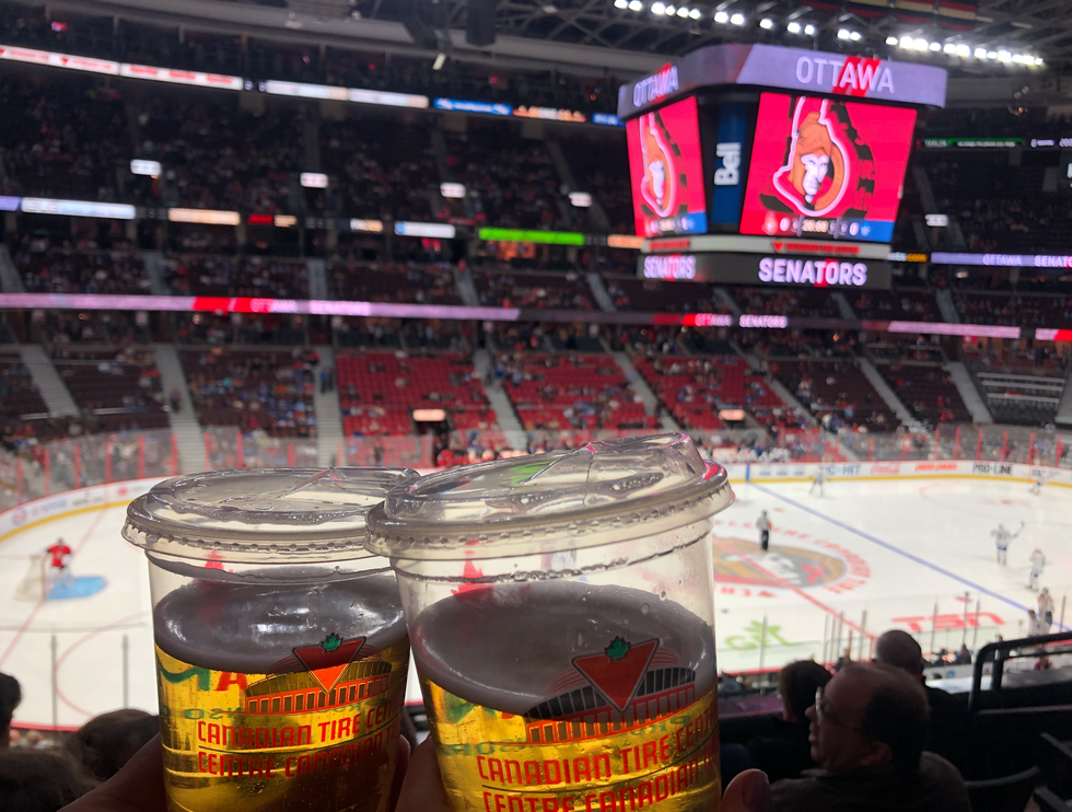 The Canadian Tire Centre.
