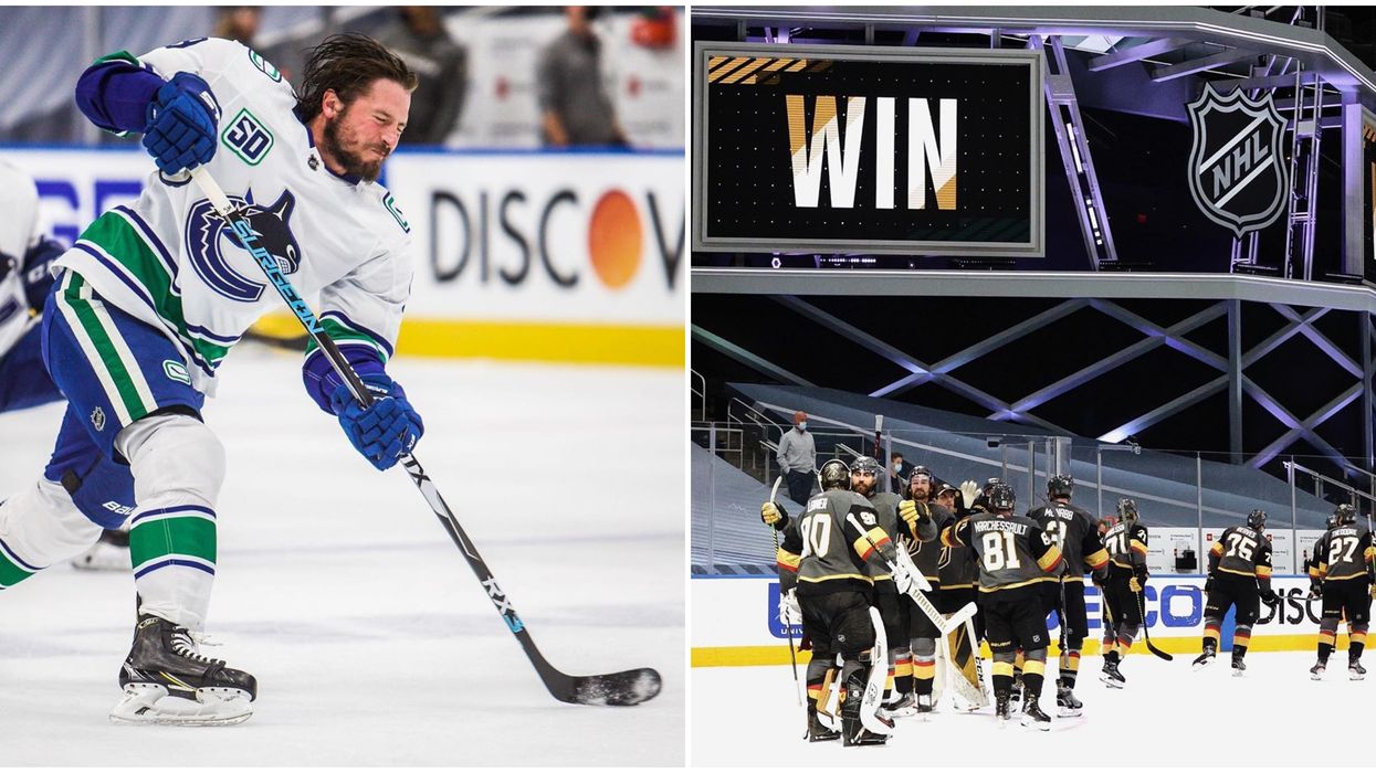 The Canucks Lost Hard Last Night & The Golden Knights Tweeted A Ruthless Celebration