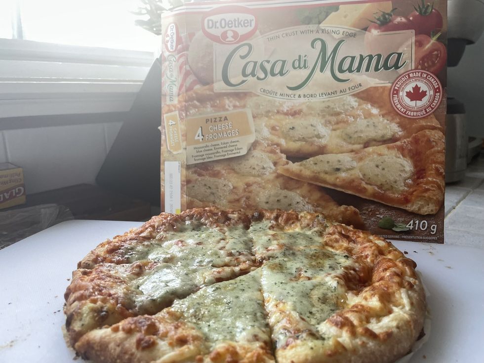 The Casa di Mama pizza.