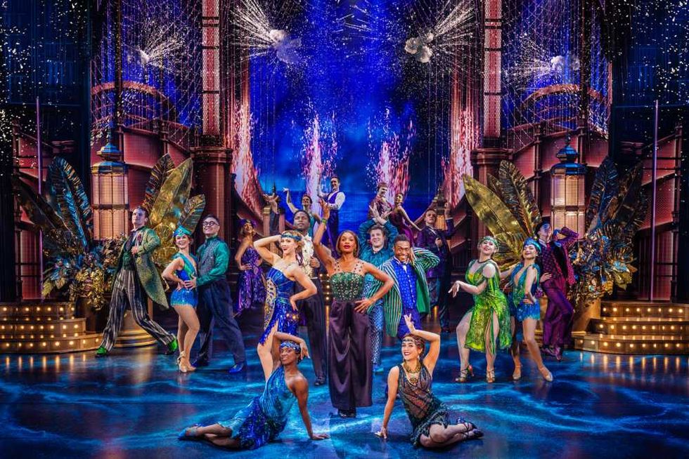 The cast of The Great Gatsby musical.