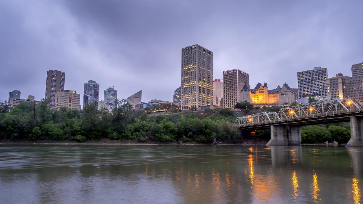 The city of Edmonton.