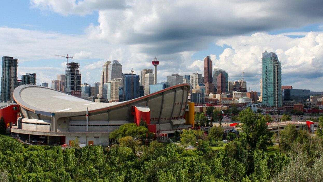 The cityscape of Calgary, Alberta, Canada