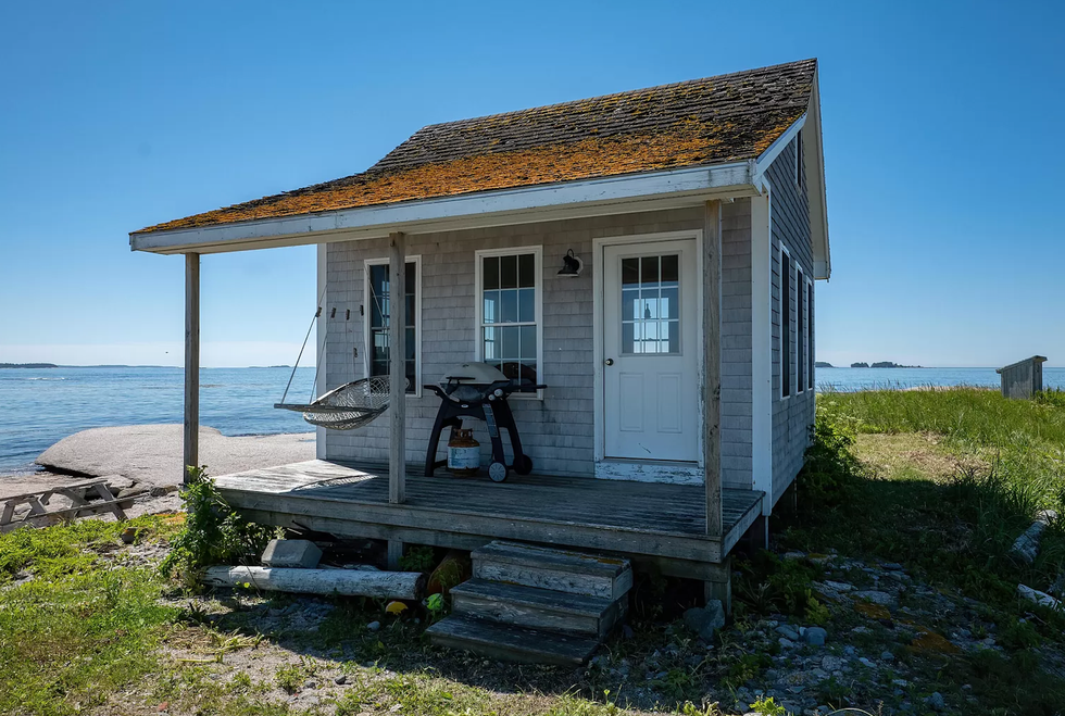 This Private Island In Maine With An Adorable Cottage Is For Sale For