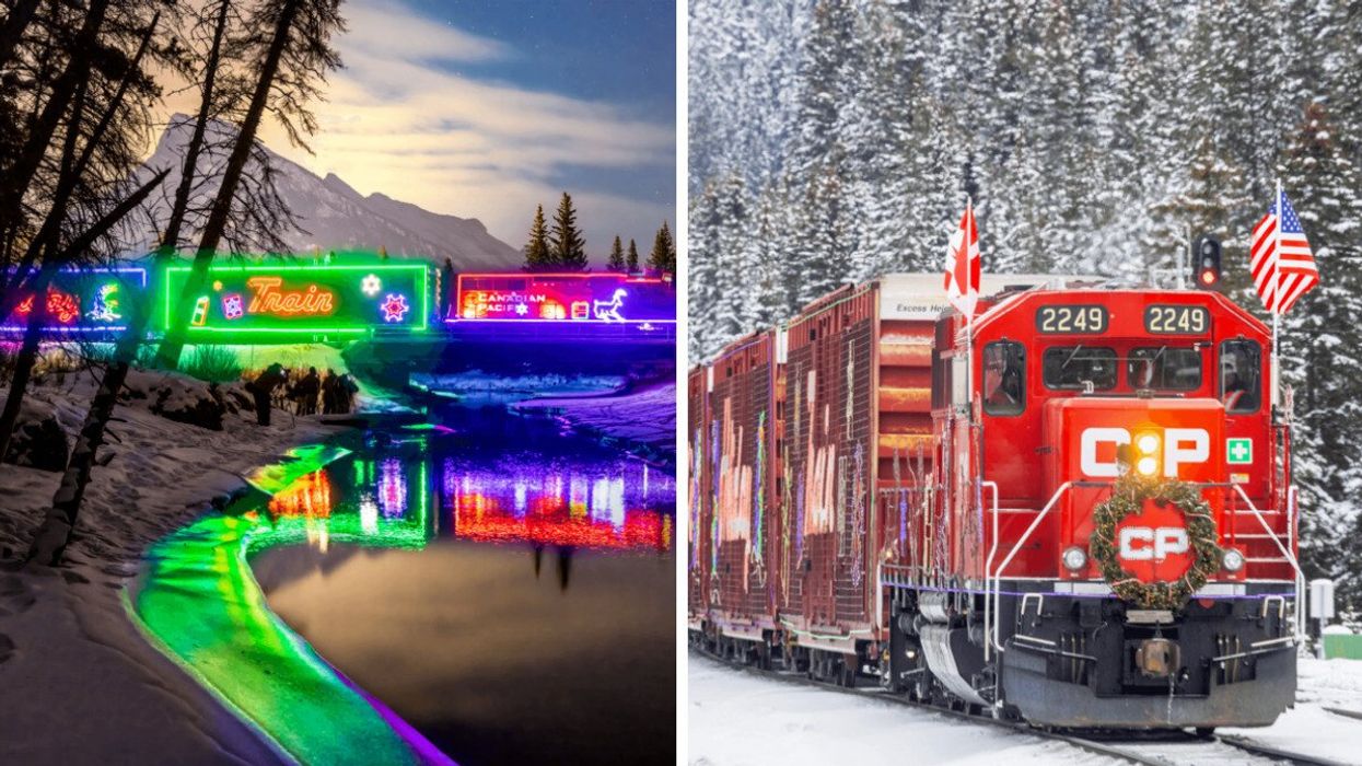 The CPKC Holiday Train.