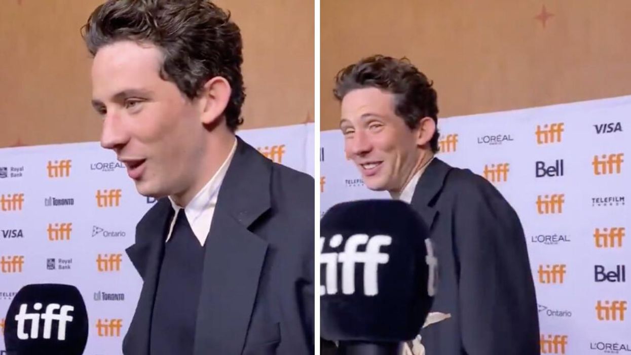 'The Crown' Star Josh O'Connor Had No Idea WTF A TikTok Was During TIFF Interview (VIDEO)