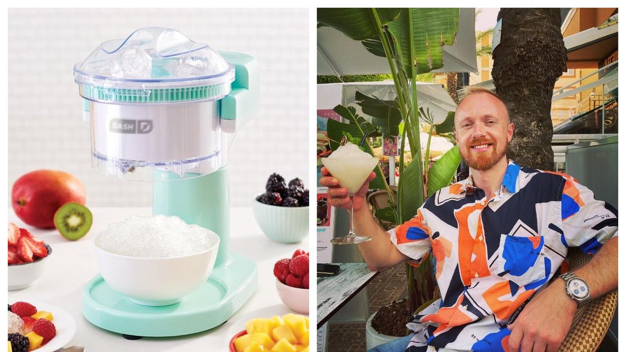 The Dash Shaved Ice Maker From Indigo Comes In A Cute Colour & Is Perfect For Summer Parties