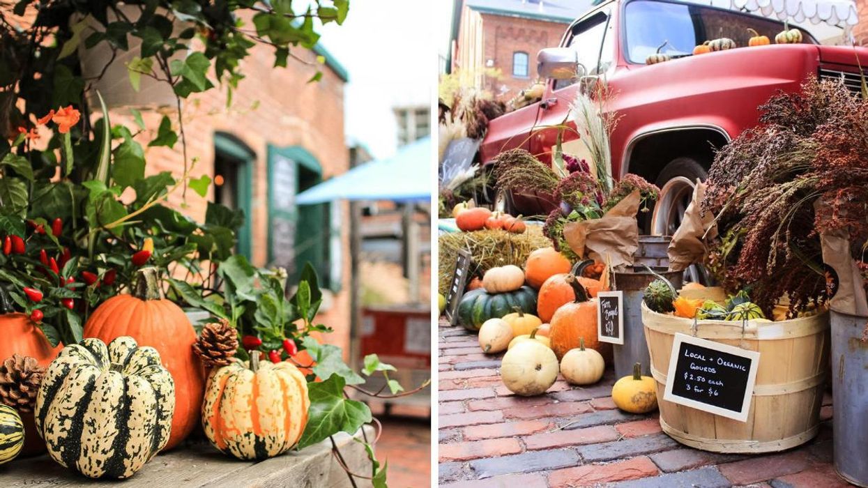 The Distillery District Fall Market.