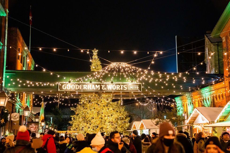 The Distillery Winter Village.