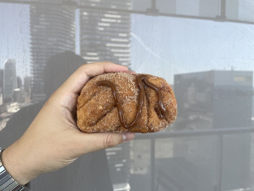 The Dulce Apple Fritter.