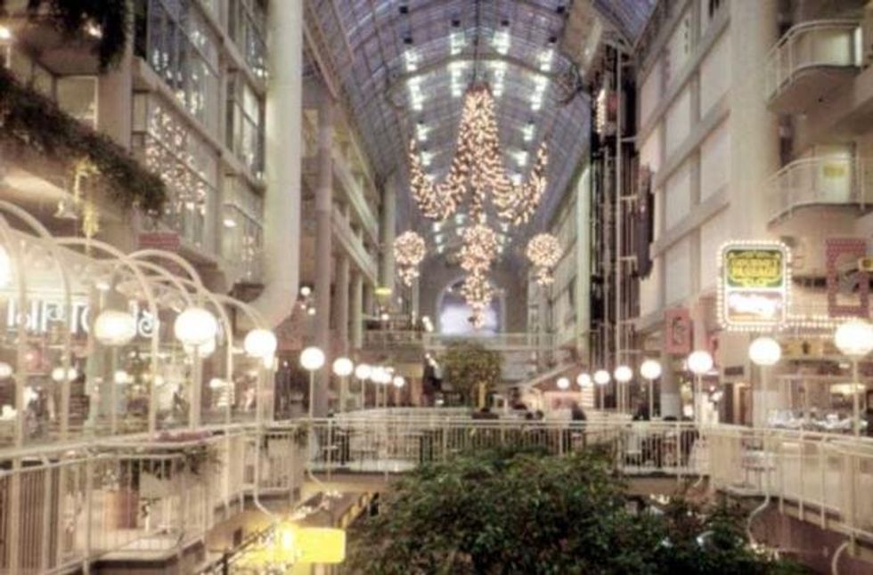 The Eaton Centre in 1984