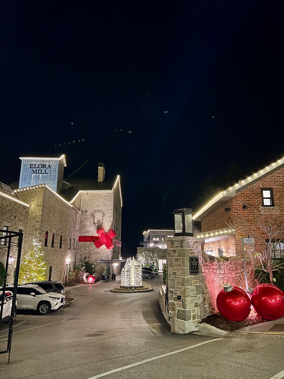 The Elora Mill.