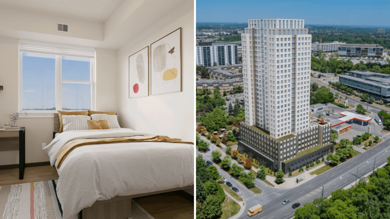 The Els building and bedroom