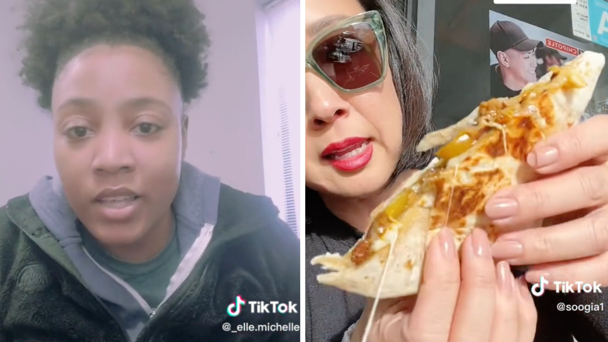 The ex-Chipotle employee. Right: The quesadilla trend.