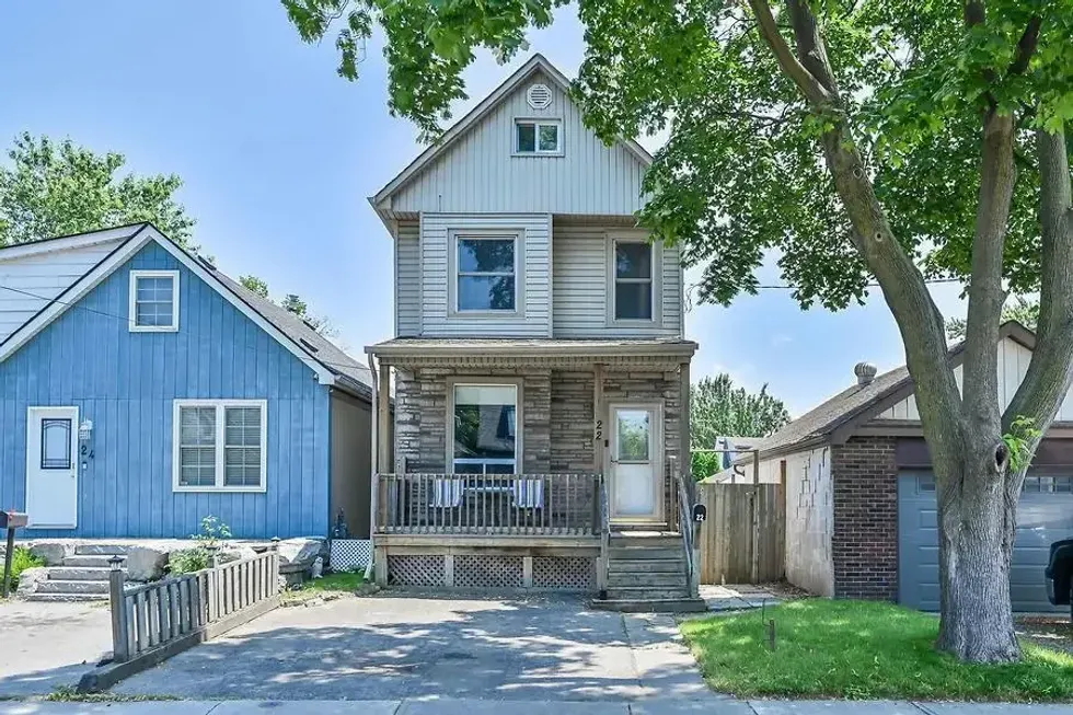 The exterior of 22 Bayfield Avenue