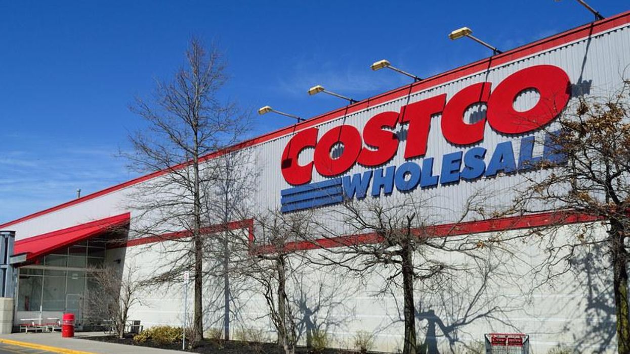 The exterior of a Costco.