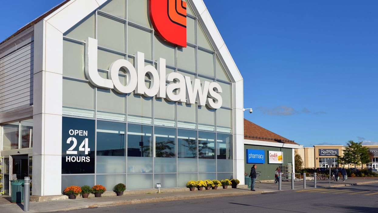 The exterior of a Loblaws.