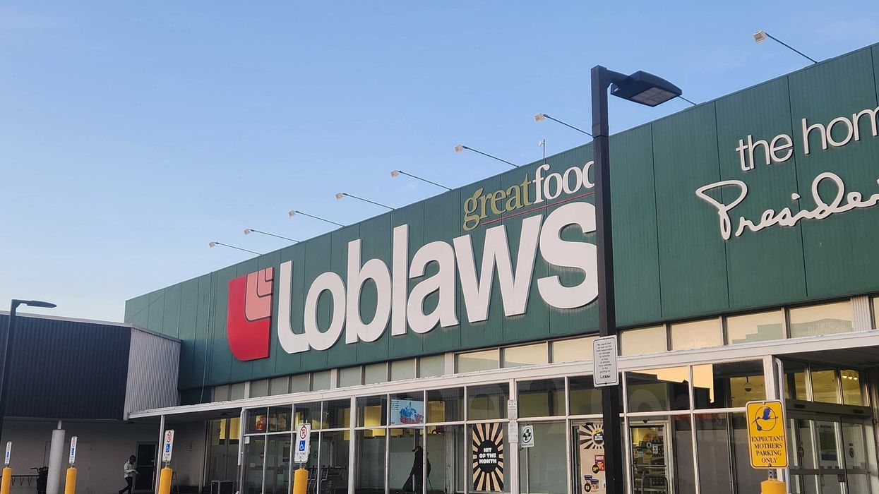 The exterior of a Loblaws.