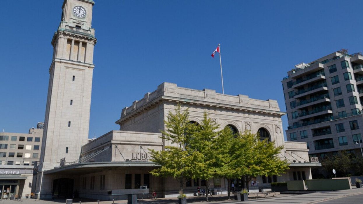 The exterior of an LCBO store in Toronto