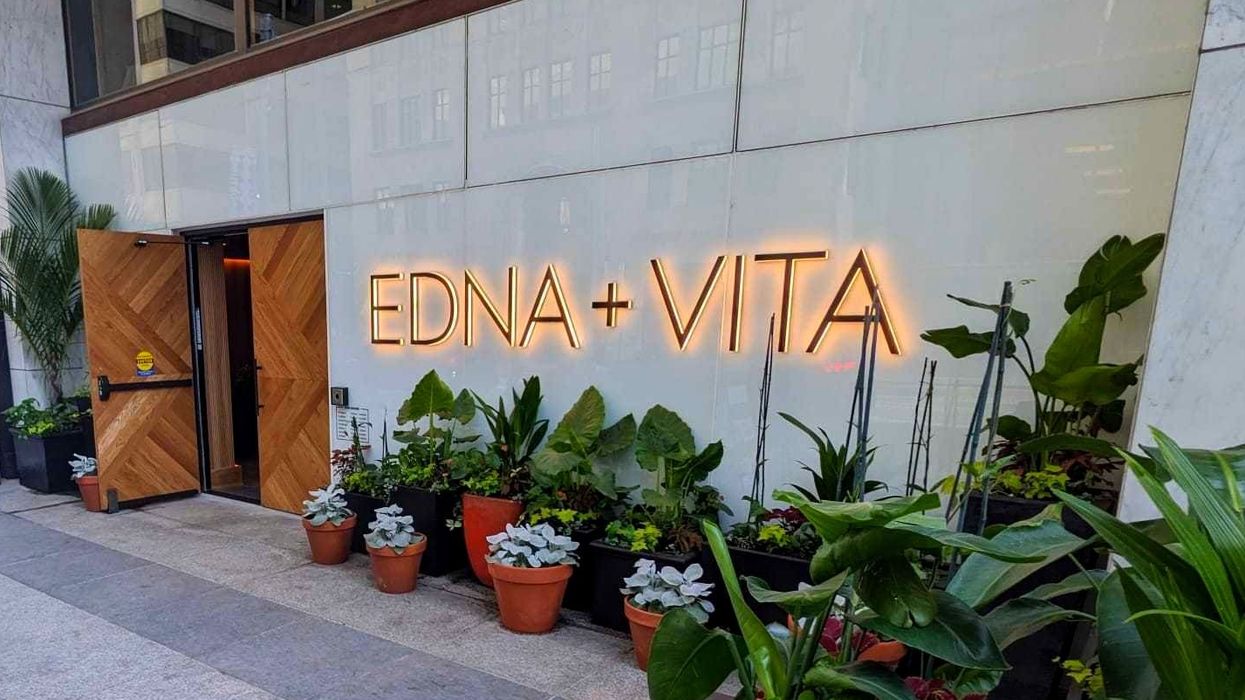 The exterior of Edna + Vita.