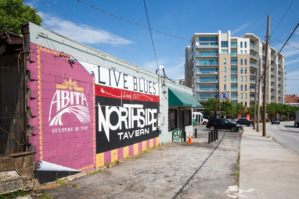 The exterior of Northside Tavern in Atlanta.
