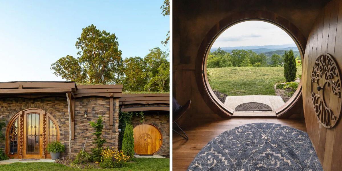 This Airbnb In North Carolina Is Like A Magical Hobbit House & Can Cost