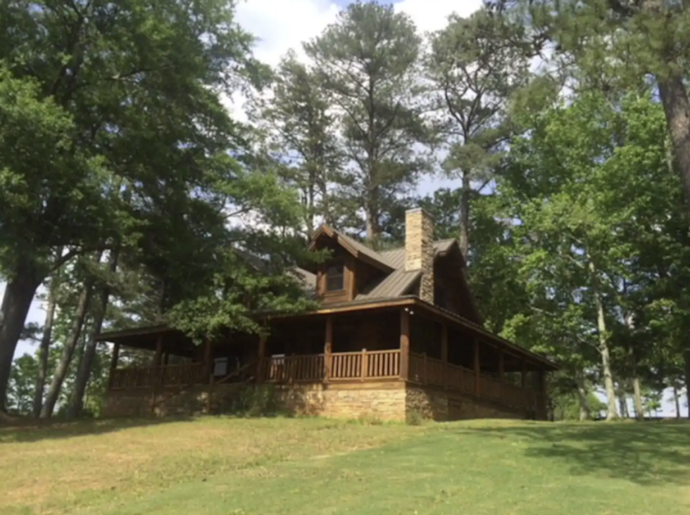 The exterior of the Endgame home.