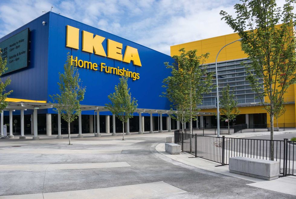 The exterior of the IKEA Canada store in Richmond.